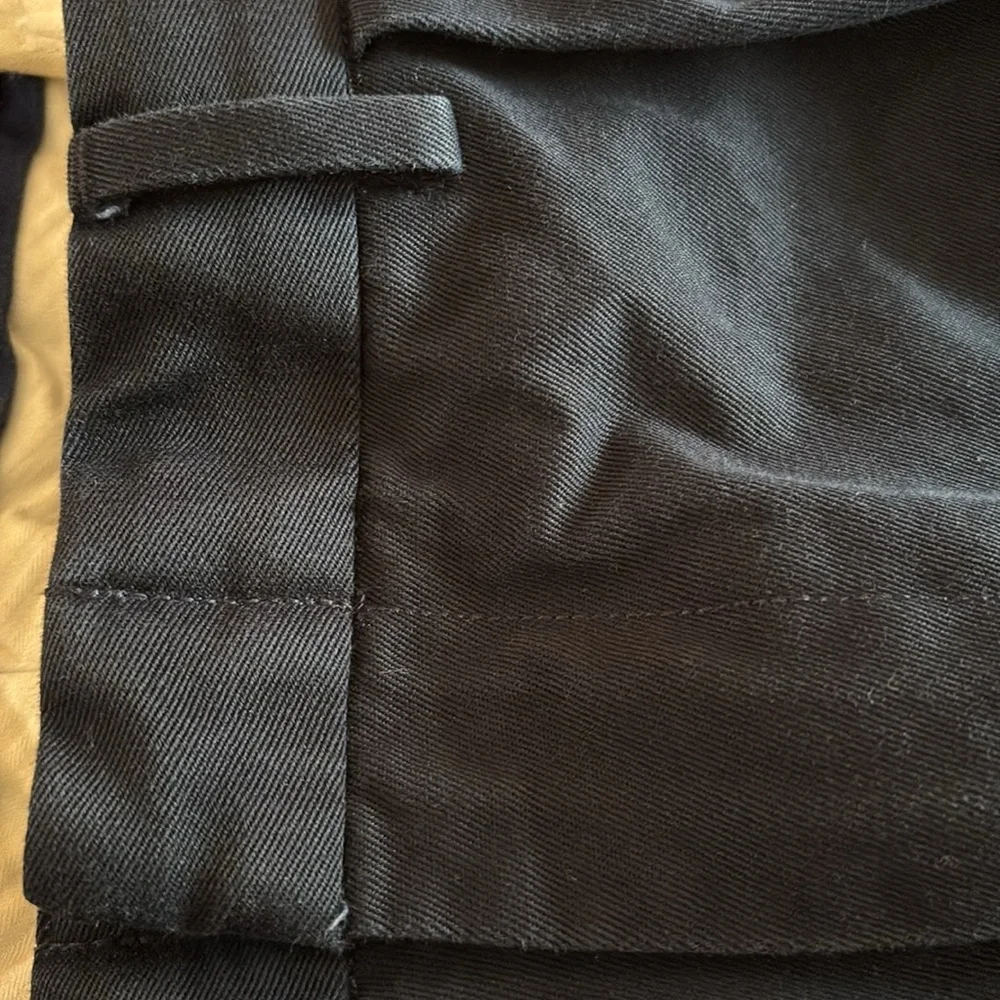 Polo Ralph Lauren 36R Pleated Dress Pant Ralph Lauren 36 Navy Cotton pants